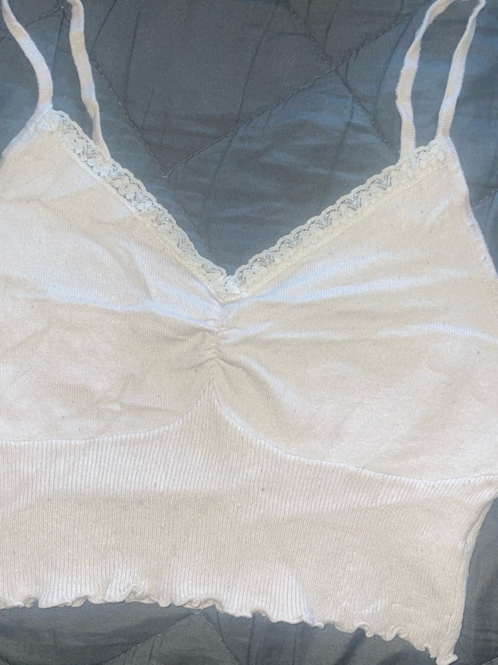 Lacey crop top